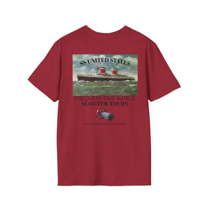 SS United States - Scooter Tours T-Shirt - Discovery Dive World