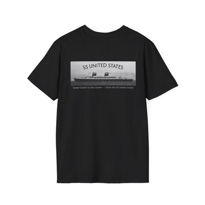 SS United States -T-Shirt, Dive the Legend, Discovery Dive World