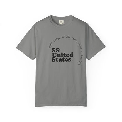 SS United States T-shirt - Largest Artificial Reef - Blue Riband Winner