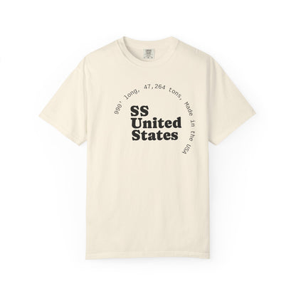 SS United States T-shirt - Official Tour 2025, Biggest Artificial Reef, Blue Riband Winner