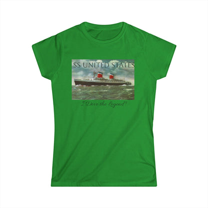SS United States - Woman's T Shirt - "I Dove the Legend"