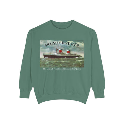 SS United States - Sweatshirt, The Legend, Speed Queen to Sea Queen