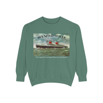 SS United States - Sweatshirt, The Legend, Speed Queen to Sea Queen