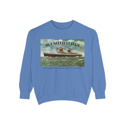 SS United States - Sweatshirt. Speed Queen to Sea Queen