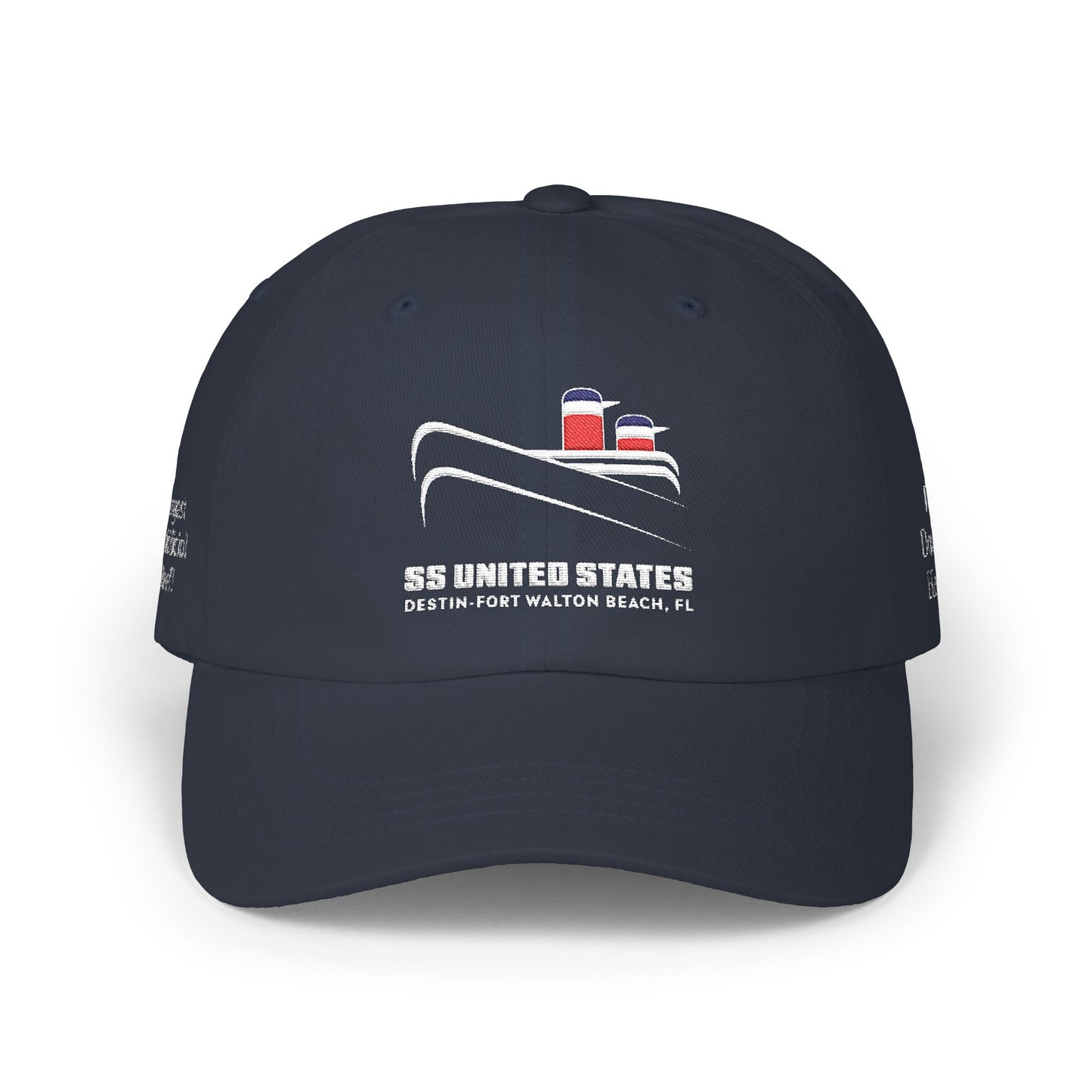 Dad Cap — SS United States Nautical Dive Flag Embroidered Baseball Hat