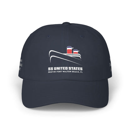 Dad Cap — SS United States Nautical Dive Flag Embroidered Baseball Hat
