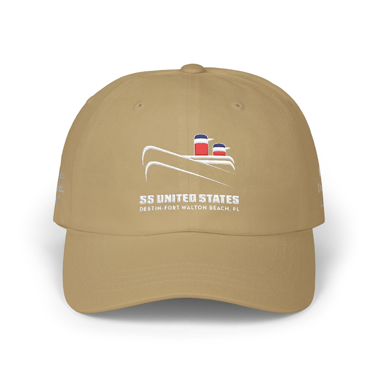 Dad Cap — SS United States Nautical Dive Flag Embroidered Baseball Hat
