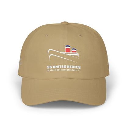 Dad Cap — SS United States Nautical Dive Flag Embroidered Baseball Hat