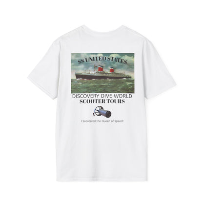 SS United States - Scooter Tours T-Shirt - Discovery Dive World