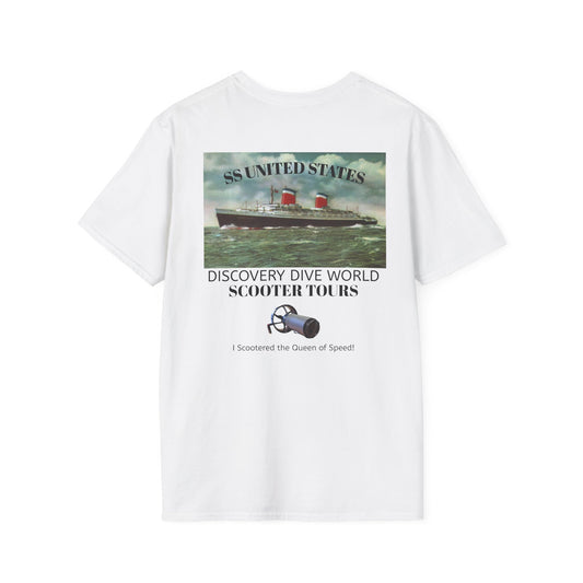 SS United States - Scooter Tours T-Shirt - Discovery Dive World