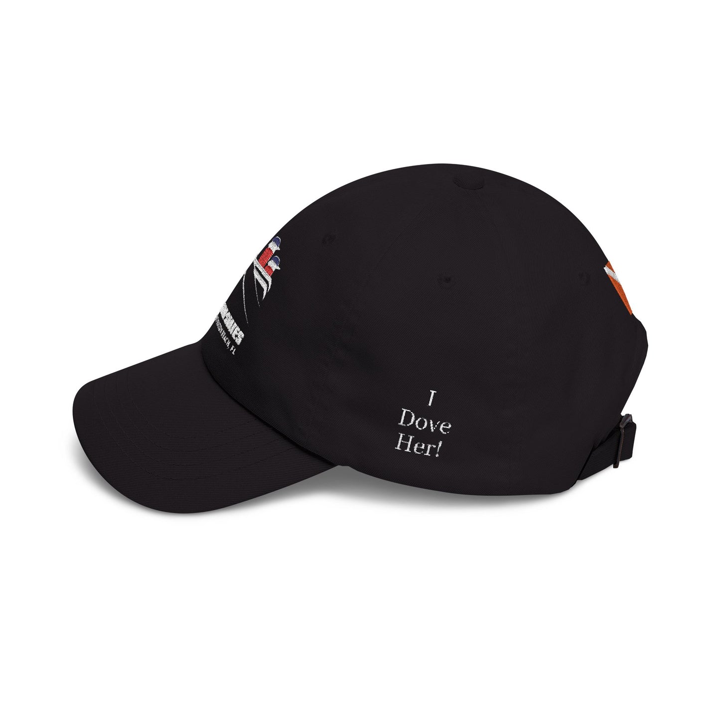 Dad Cap — SS United States Nautical Dive Flag Embroidered Baseball Hat