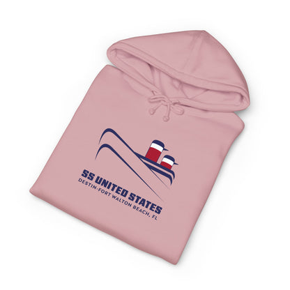 SS United States Dive Hoodie – Vintage Ocean Liner Graphic