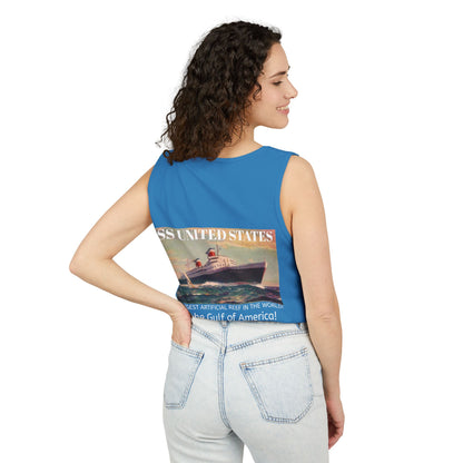 SS United States Tank Top - I Dove her, Gulf of America - Discovery Dive World