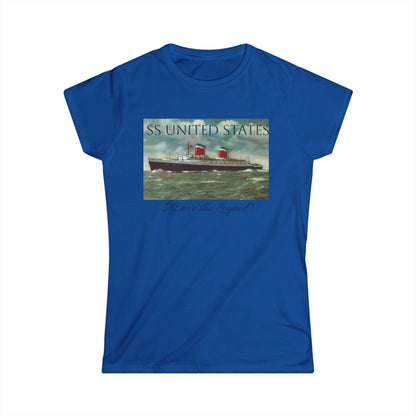 SS United States - Woman's T Shirt - "I Dove the Legend"