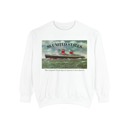 SS United States - Sweatshirt. Speed Queen to Sea Queen