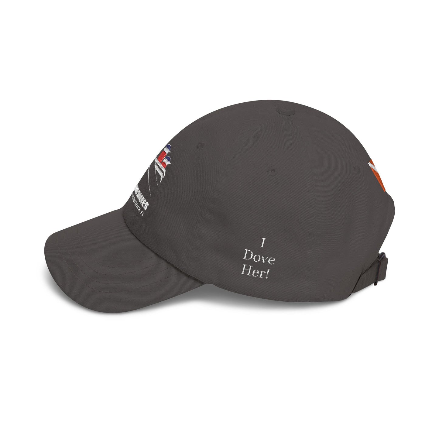 Dad Cap — SS United States Nautical Dive Flag Embroidered Baseball Hat
