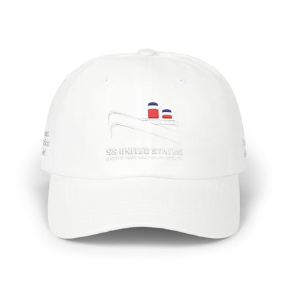 Dad Cap — SS United States Nautical Dive Flag Embroidered Baseball Hat