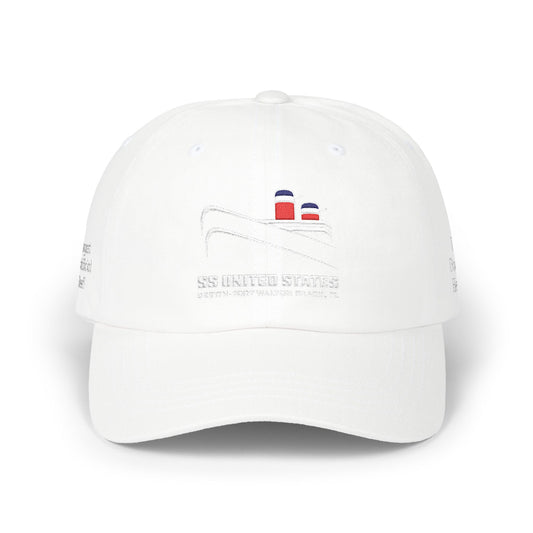 Dad Cap — SS United States Nautical Dive Flag Embroidered Baseball Hat