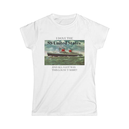 SS United States - T Shirt. All I got was this lousy shirt