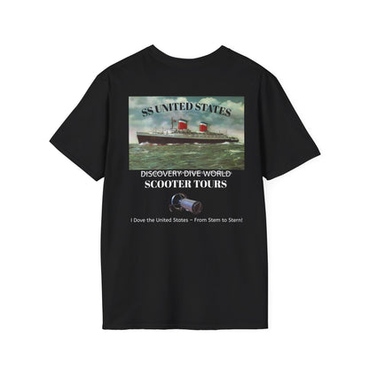 SS United States - Scooter Tours T-Shirt - Discovery Dive World