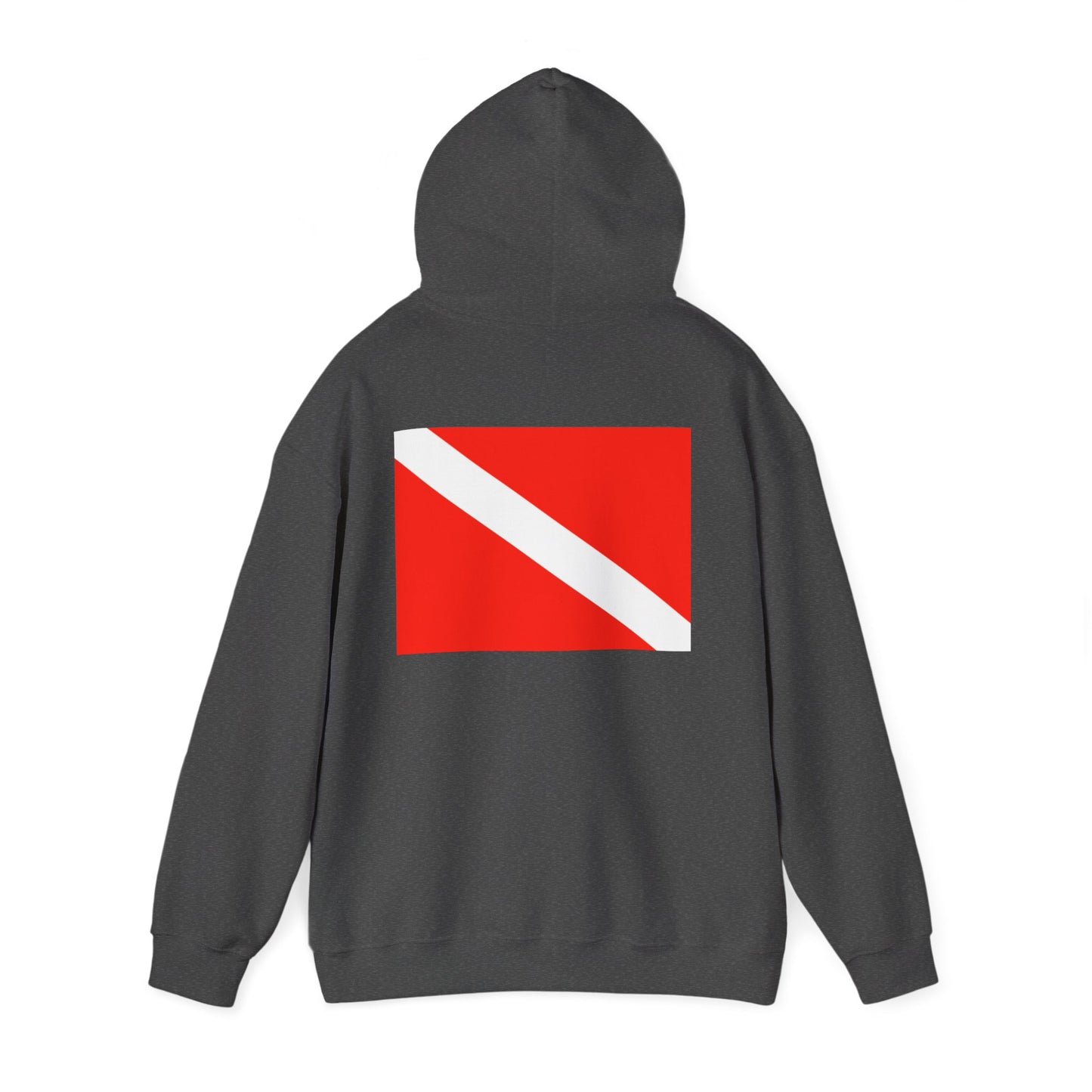 Diver Down Flag Hoodie - Scuba Diving Pullover