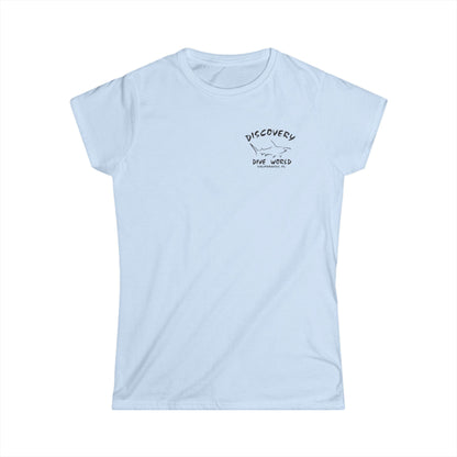 Women's Tee: Save a Reef! Eat a Lionfish - Discovery Dive World