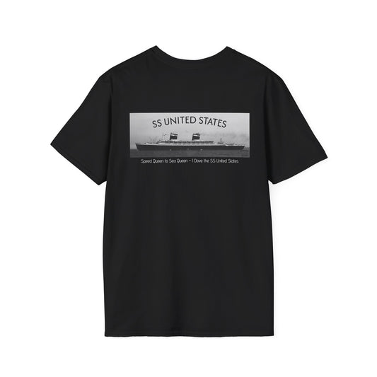 SS United States - T shirt, Speed Queen, dive shirt