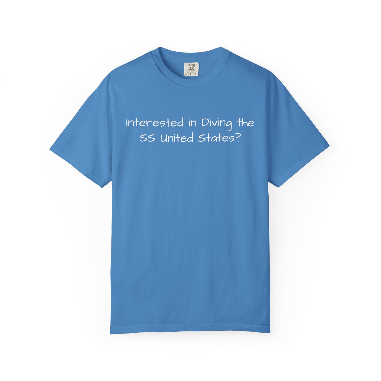 Discovery Dive World T-Shirt - Explore the SS United States with Discovery Dive World