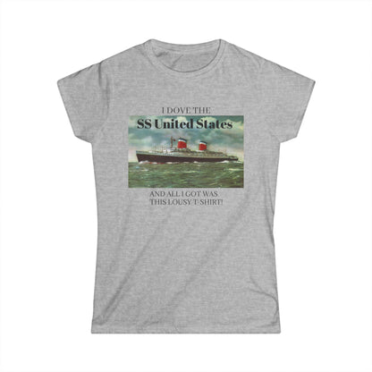 SS United States - T Shirt. All I got was this lousy shirt