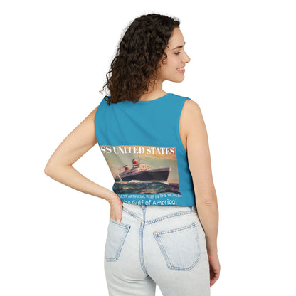 SS United States Tank Top - I Dove her, Gulf of America - Discovery Dive World
