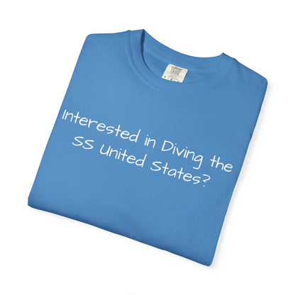 Discovery Dive World T-Shirt - Explore the SS United States with Discovery Dive World